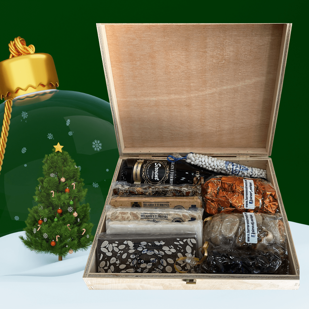 Lote caja de madera